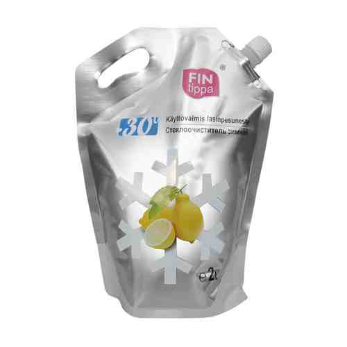 Автоочиститель стекол FIN TIPPA - 30C 2л дой-пак лимон арт. 1000922756