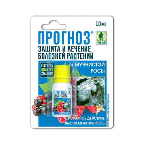 Фунгицид от мучнистой росы на ягодных и цветочных культурах Прогноз 10мл арт. 1001213681