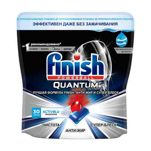 Капсулы для ПММ FINISH Quantum Ultimate 30шт арт. 1001318735