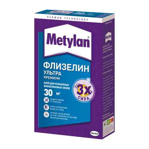 Клей обойный METYLAN Флизелин Премиум 250гр, арт.624936 арт. 1000287608