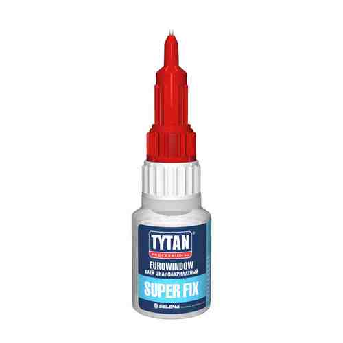 Клей TYTAN Professional Eurowindow Super Fix 20г прозрачный, арт.78346 арт. 1001332801