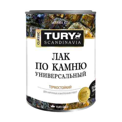 Лак органосиликатный TURY по камню 0,68кг, арт.T1-00006116 арт. 1001241428