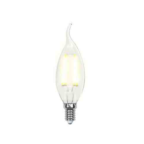 Лампа филаментная UNIEL E14 7,5Вт 3000К свеча на ветру арт. 1001335017