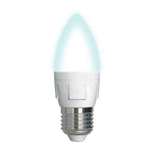 Лампа светодиодная UNIEL 7Вт E27 600Лм 4000K 220В С37 свеча арт. 1001236849