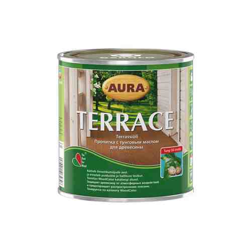 Масло для террас AURA Terrace база под колеровку 0,9л, арт.6430011068951 арт. 1001142802