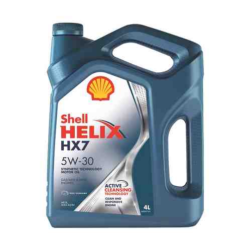Масло моторное SHELL Helix HX7 5W30, 4 л арт. 1001158455