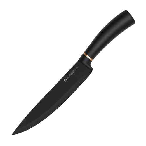 Нож ATMOSPHERE Black Swan 18см для мяса нерж.сталь, термопласт.резина арт. 1001314942
