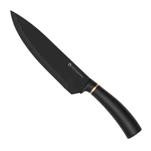 Нож ATMOSPHERE Black Swan 20см поварской нерж.сталь, термопласт.резина арт. 1001314943