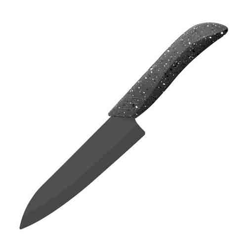 Нож ATMOSPHERE Grey Stone 15см универсальный керамика, пластик арт. 1001437260
