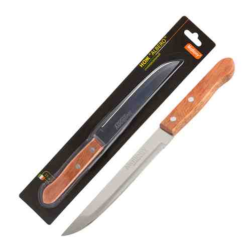 Нож MALLONY Albero 15см универсальный нерж.сталь, дерево арт. 1001284208