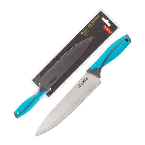 Нож MALLONY Arcobaleno 20см поварской нерж.сталь, пластик, ТПР арт. 1001290888
