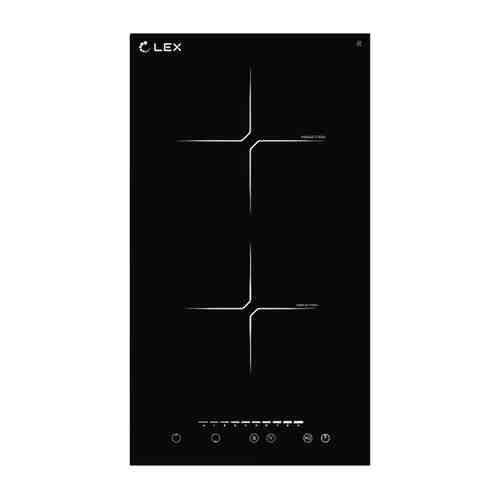 Поверхность индукционная LEX EVI320-2BL 2конф.черн арт. 1001303405