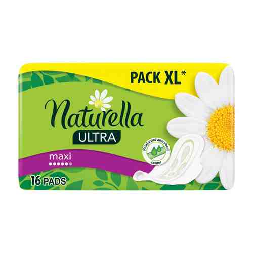 Прокладки NATURELLA Ultra Camomile Maxi Duo 16шт арт. 1000584462