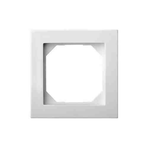 Рамка 1 пост LIREGUS Epsilon поликарбонат белый арт. 1001028378