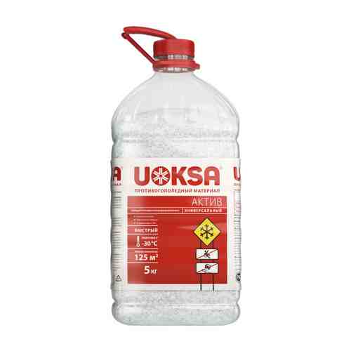 Реагент противогололедный UOKSA Актив -30C 5кг арт. 1001357773
