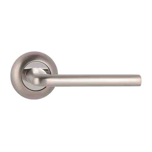 Ручка дверная EDSON Euro/Fin EDS-21-Z01 универсальная и для финских дверей матовый сатин никель арт. 1001392339
