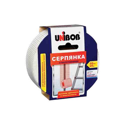 Серпянка самоклеящаяся UNIBOB 50ммх20м, арт.51459 арт. 1001071326