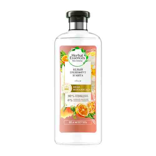 Шампунь HERBAL ESSENCES Белый грейпфрут и мята 400мл арт. 1001312629