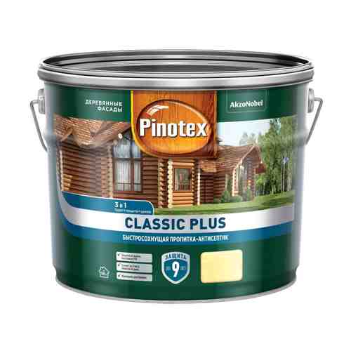 Средство деревозащитное PINOTEX Classic Plus 9л палисандр, арт.5479940 арт. 1001322650