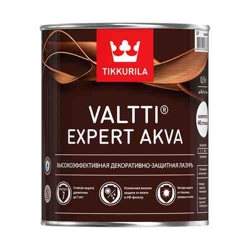 Средство деревозащитное TIKKURILA Valtti Expert Akva EP 0,9л, арт.700009571 арт. 1001235133