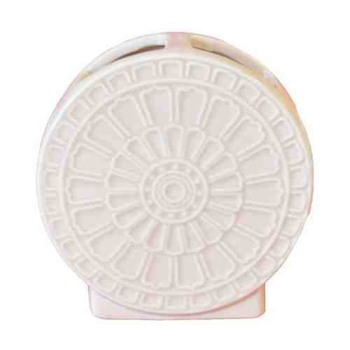 Стакан для зубных щеток SIBO Rose настольный керамика розовый арт. 1001434835