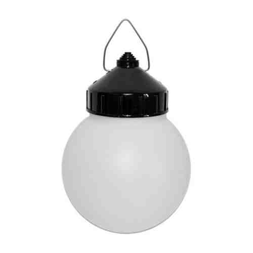 Светильник подвесной ЭРА Гранат полиэтилен IP44 E27 max 60Вт D150 шар белый арт. 1001412952