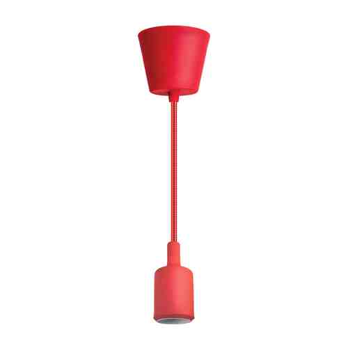Светильник подвесной Navigator 61 524 NIL-SF02-011-E27 60Вт 1м пластик красный арт. 1001222097