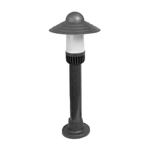 Светильник уличный наземный ВЭП СВЕТ Поллар низкий со шляпкой Е27 60Вт IP54 черный арт. 1001300461