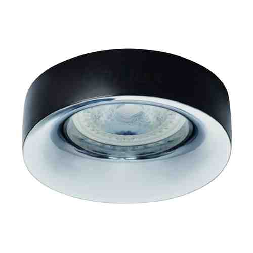 Светильник встраиваемый KANLUX Elnis для ламп GU5.3/GU10 черно-белый арт. 1001285527