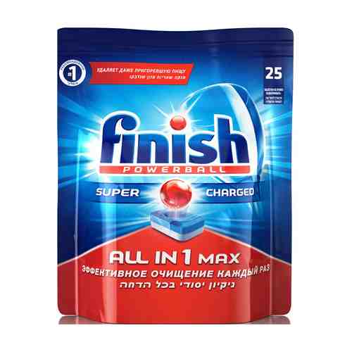 Таблетки для ПММ FINISH All in1 Max 25шт арт. 1001153210