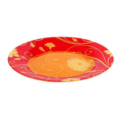 Тарелка обеденная PASABAHCE Serenade Orange 26см, стекло оранж. арт. 1000965484