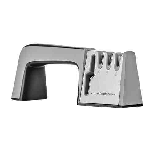 Точилка для ножей WALMER Marshall 4 в 1 23см нерж.сталь, пластик, керамика арт. 1001288119
