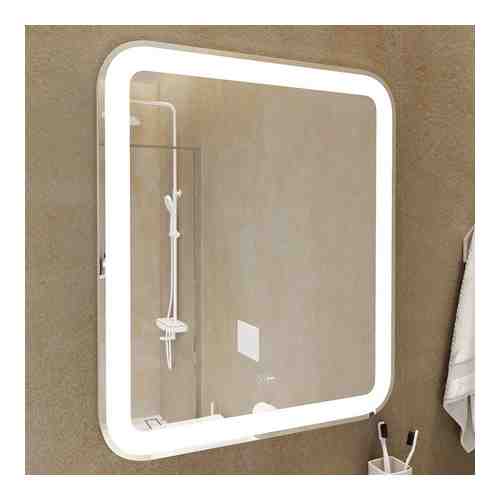 Зеркало для ванной IDDIS Edifice 80х70 см LED-подсветка антизапотевание сенсор диммер арт. 1001406646