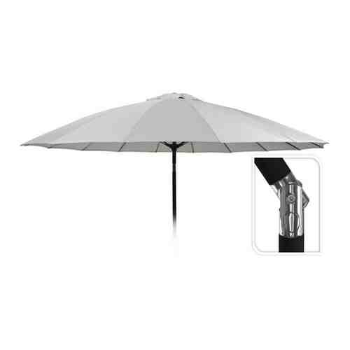 Зонт от солнца Шанхай d270см h3м п/э светло-серый арт. 1001430322